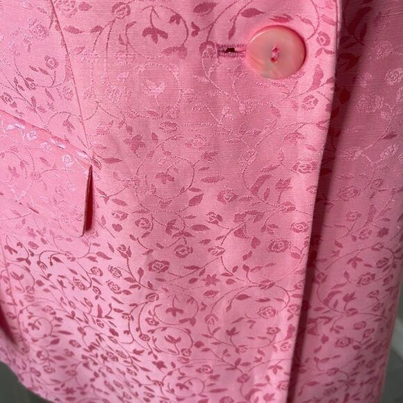 Oscar de la Renta VTG Pink Blazer Linen & Silk
NWOT SZ 8 P Beverly Hills - Picture 4 of 14